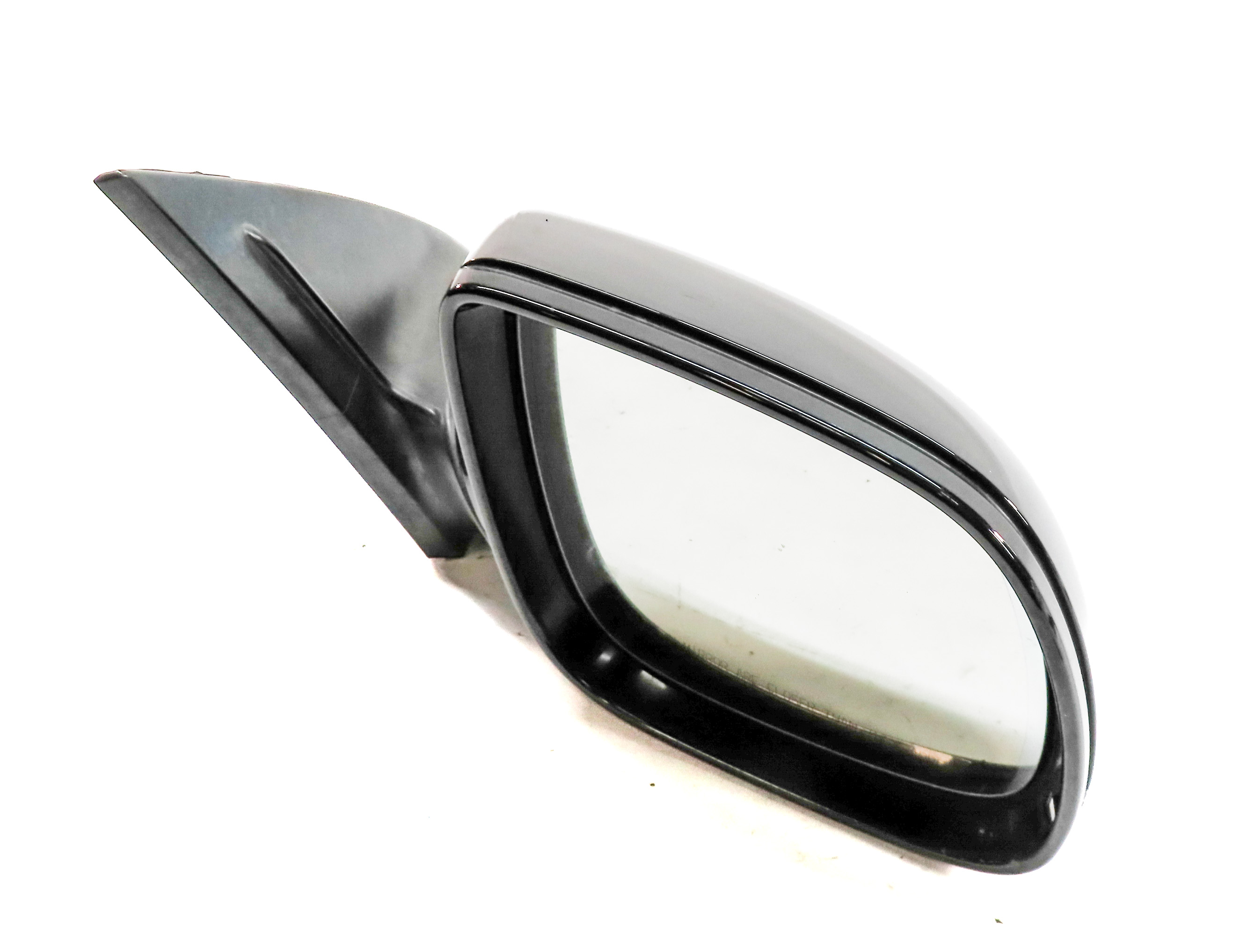 10-12 AUDI Q7 (4L) RIGHT PASSENGER P-FOLD AUTODIM MEMORY DOOR MIRROR (Black) — exact item pictured